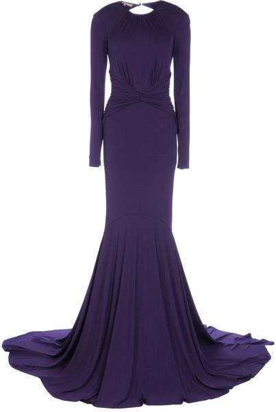 Michael Kors Long Dresses in Purple