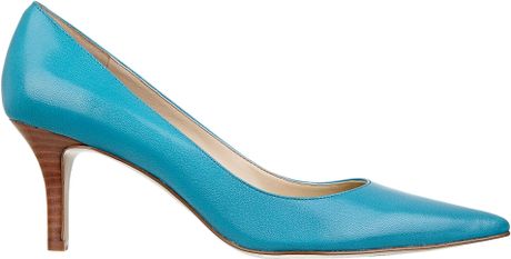 Nine West Andriana Pumps in Blue (turquoise leather) | Lyst