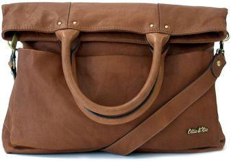 Ollie & Nic Bessie Foldover Tote Across Body Bag - Lyst