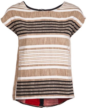 Ace & Jig Back Button Tee - Lyst