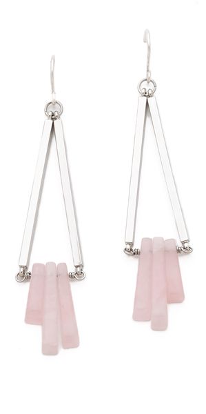 Gemma Redux Triangle Earrings - Lyst