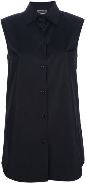 Giambattista Valli Sleeveless Shirt - Lyst