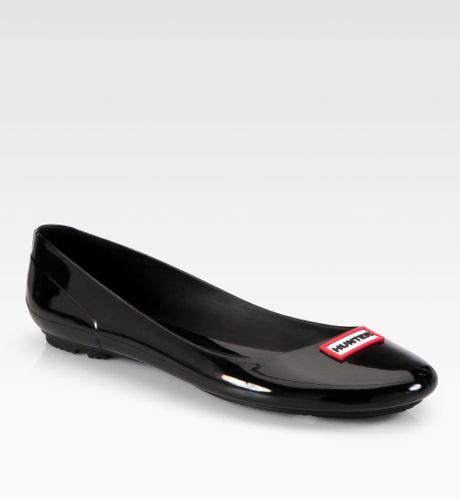 hunter flat shoes