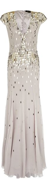 Jenny Packham Embellished Gown - Lyst