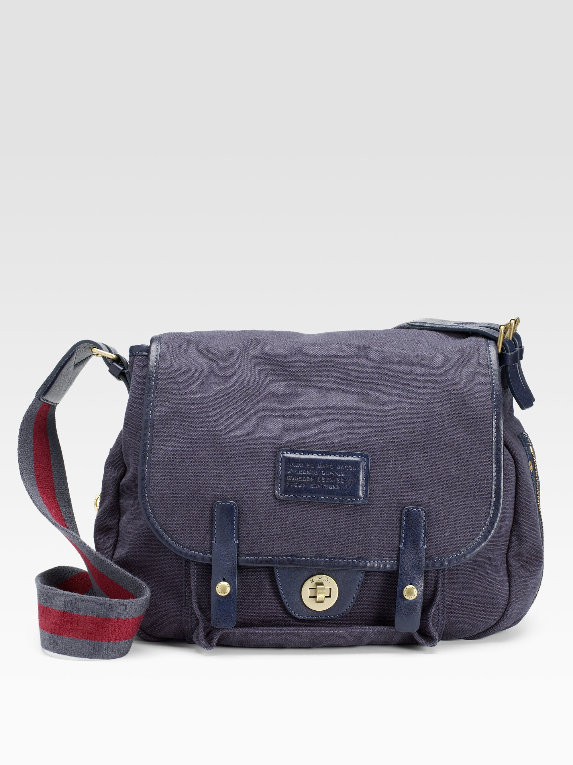 Marc By Marc Jacobs New Army General Saddle Bag in Blue (navy) Lyst