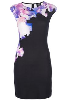 McQ by Alexander McQueen Iris Print Dress - Lyst