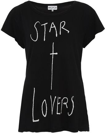 Wildfox Star Cross Lovers Tshirt - Lyst