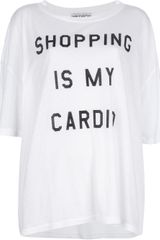 Wildfox Shopping Is My Cardio T-Shirt
