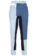 3.1 Phillip Lim Patchwork Jean