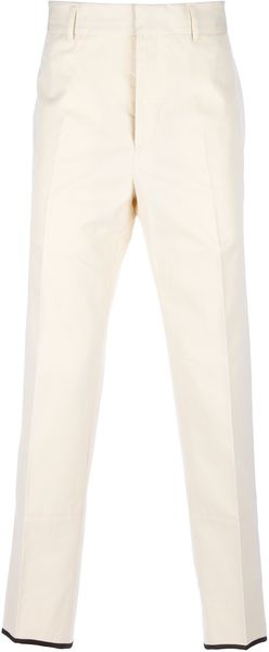 Alexander McQueen Panel Detail Tailored Trouser - Lyst