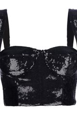 Amen Sequin Bra Top