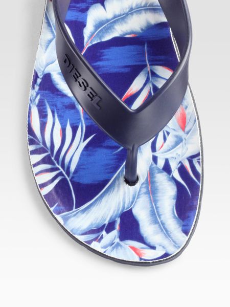 diesel plaja splish flip flops