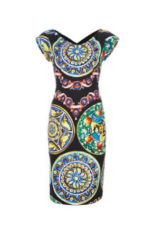 Dolce & Gabbana Printed Dress - Lyst