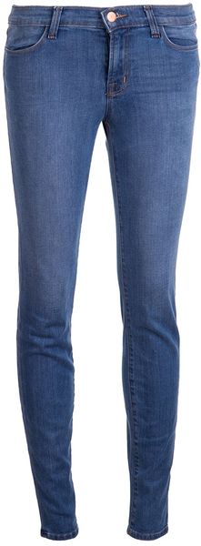 J Brand Midrise Super Skinny Jean - Lyst