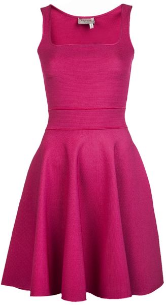 Lanvin Sleeveless Skater Dress - Lyst