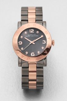 Marc By Marc Jacobs Two Tone Stainless Steel Watch - Lyst