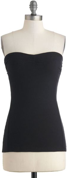 ModCloth Versatile Style Top in Black - Lyst