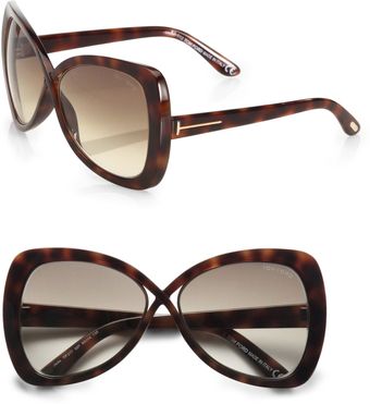 Tom Ford Jade Injected Square Sunglasses - Lyst