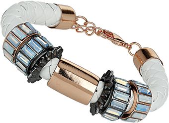 Topshop Premium Plait Rhondall Bracelet - Lyst