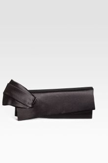 Christian Louboutin Satin Clutch - Lyst