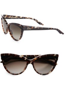 Dior Plastic Panther Catseye Sunglasses - Lyst