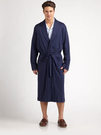 Hanro Knit Robe - Lyst
