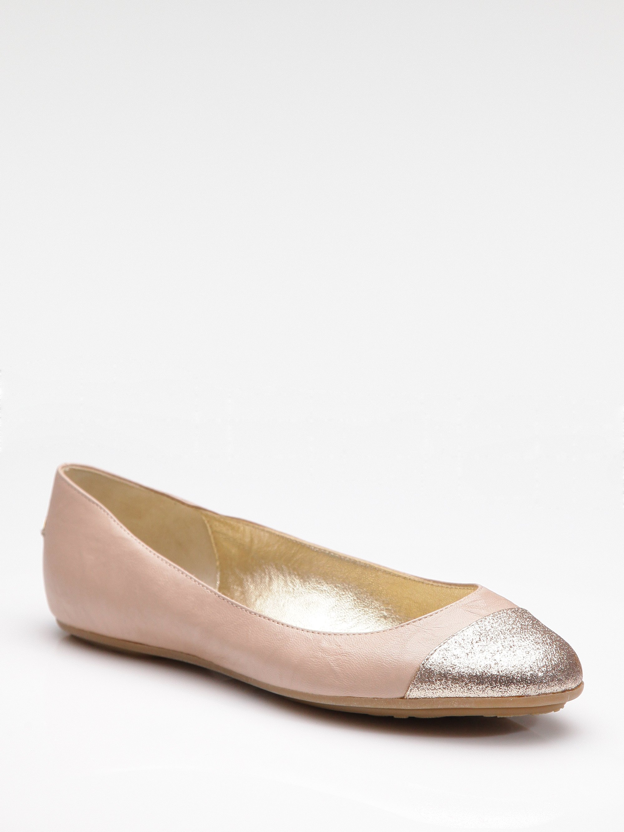 jimmy choo modell glitter ballet flats