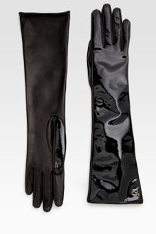 Gucci Patent Leather Gloves - Lyst