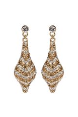 Mikey Leaf Design Earrings