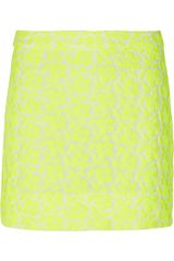 J.Crew Postage Stamp Embroidered Cotton-Blend Mini Skirt