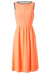 Roksanda Ilincic Colour Blocked Crepe Wool Dress