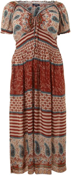 Samya Mix Printed Dress - Lyst
