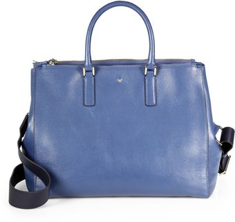 Anya Hindmarch Ebury Capra Shoulder Bag - Lyst