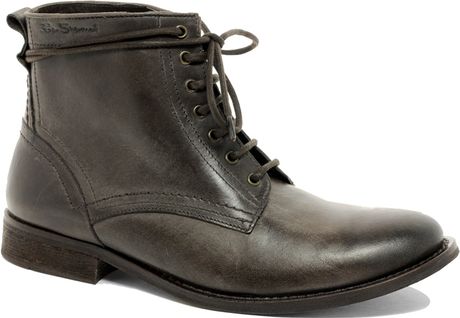 ben sherman brown leather shoes