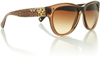 Coach Ladies Brown khaki Joelle Sunglasses - Lyst