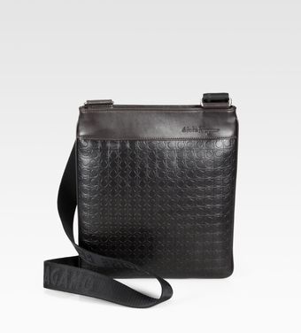 Ferragamo Gamma Leather Shoulder Bag - Lyst