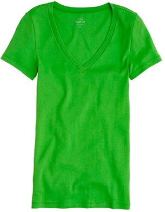 J.Crew Perfectfit Vneck Tee - Lyst