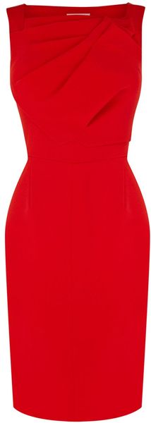 Karen Millen Minimal Shift Dress - Lyst