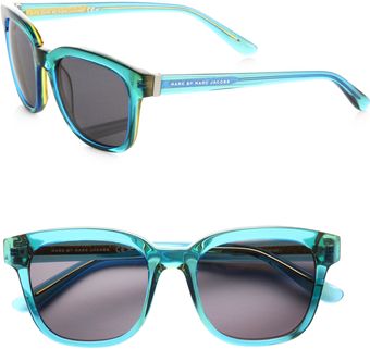 Marc By Marc Jacobs Square Acetate Sunglasses - Lyst