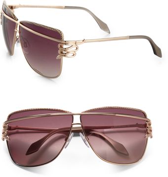 Roberto Cavalli Morane Square Sunglasses - Lyst
