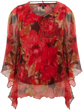 Samya Flower Print Top - Lyst