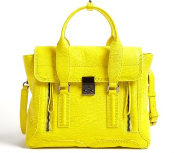 3.1 Phillip Lim Electric Yellow Medium Pashli Satchel - Lyst