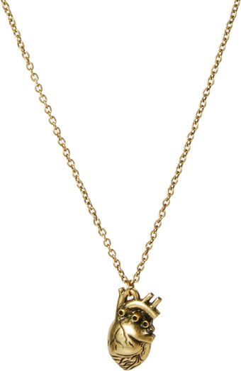 Asos Heart Necklace - Lyst