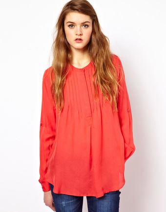French Connection Creole Crepe Shirt - Lyst