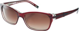 Karl Lagerfeld Sangria Crystal Sunglasses - Lyst