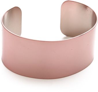 Luv Aj Plain Short Cuff Bracelet - Lyst