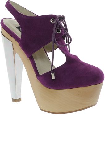 Messeca May Suede Platform Shoes - Lyst