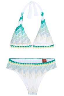 Missoni Halterneck Bikini - Lyst