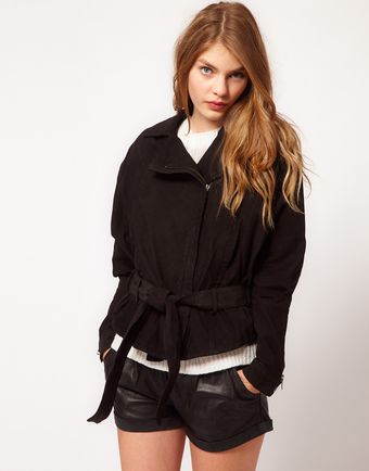 Muubaa Muubaa Leather Bohan Oversized Jacket - Lyst