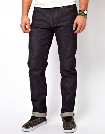Nudie Jeans Hank Rey Dry Deep Indigo - Lyst